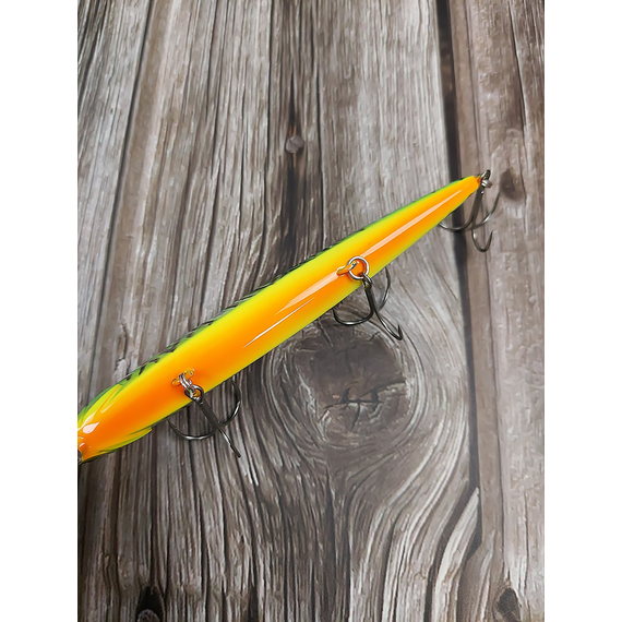 Воблер Jackall Rerange 110SP 110мм 14.8г Hot Tiger Suspending, Размер/Вес: 110мм/14.8г, Цвет воблера: Hot Tiger Suspending, фото , изображение 5