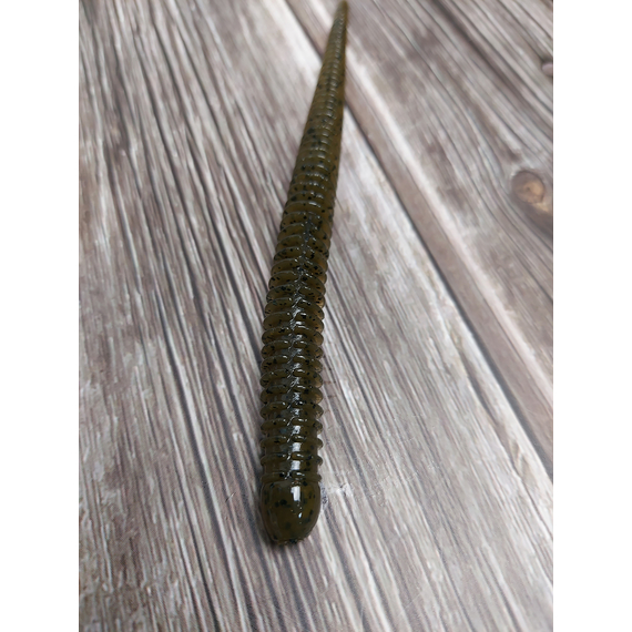 Силікон Keitech Easy Shaker 5.5" (10 шт/упак), колір:101 green pumpkin pp., Довжина силікону: 5.5" (14 см), Колір силікону: 101 Green Pumpkin PP., фото , изображение 8