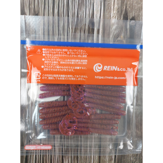 Силікон Reins G-Tail Saturn Micro 2" 583 LOX (20шт/уп), Довжина силікону: 2.0" (5,08 см), Колір силікону: 583 LOX, фото , изображение 5