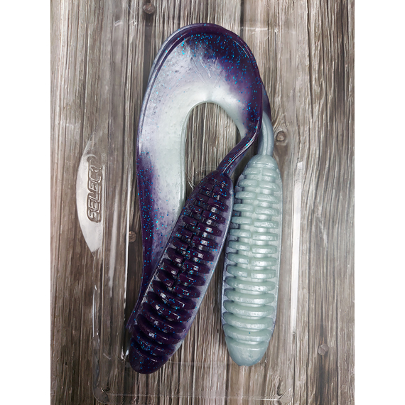 Силікон Select Freek 9" #280 (2 шт / уп), Длина силикона: 9" (16 см), Расцветка силикона: 280, фото , изображение 6