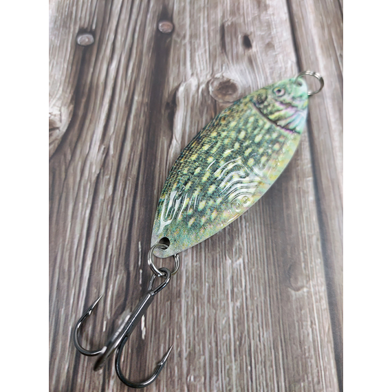 Блешня Select Solver 10.0g 71mm S51, Вес: 10г, Цвет блесны: S51, фото , изображение 8