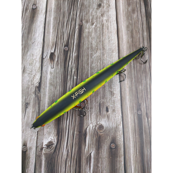 Воблер X-Fish Bigboy 150SP 150mm 23g #163 (0.5-1.5m), Размер/Вес: 150mm/23g, Цвет воблера: 163, фото , изображение 6