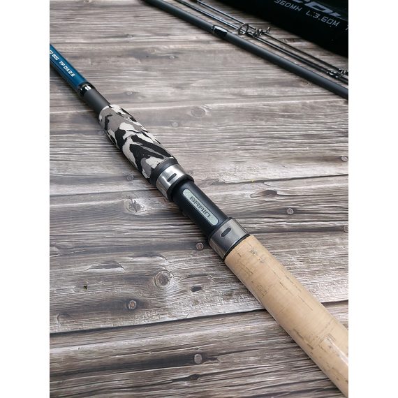 Фідер Brain Scout 3.60м / MH / до 80г / CAMO-EVA ручка— середньо-потужна снасть для річки й озера, Модель: 3.6m 80g, фото , изображение 7