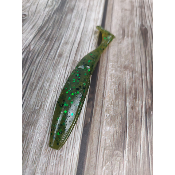 Силикон Select Shad Up 3.5" col.008 (5 шт/упак), Длина силикона: 3.5" (8.89 см), Расцветка силикона: 008, фото , изображение 7