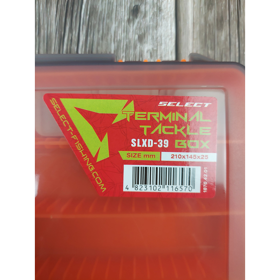 Коробка Select Terminal Tackle Box SLXD-39 21x14.5x2.5cm, Модель: SLXD-39, фото , изображение 5