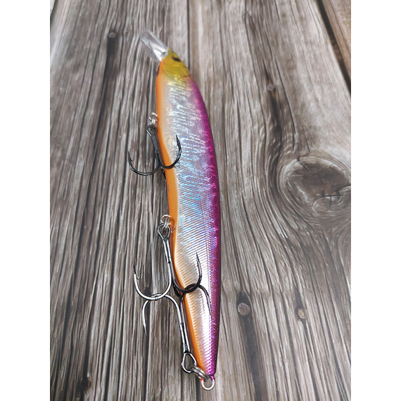 Воблер Select Hustler 160SP 160mm 32.0g #35 (1.7-1.9m), Размер/Вес: 160mm/32g, Цвет воблера: col.35, фото , изображение 7