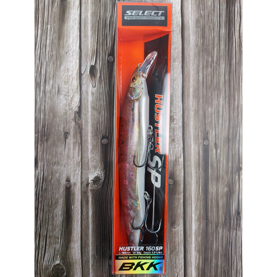 Воблер Select Hustler 160SP 160mm 32.0g S47 (1.7-1.9m), Размер/Вес: 160mm/32g, Цвет воблера: S47, фото , изображение 2