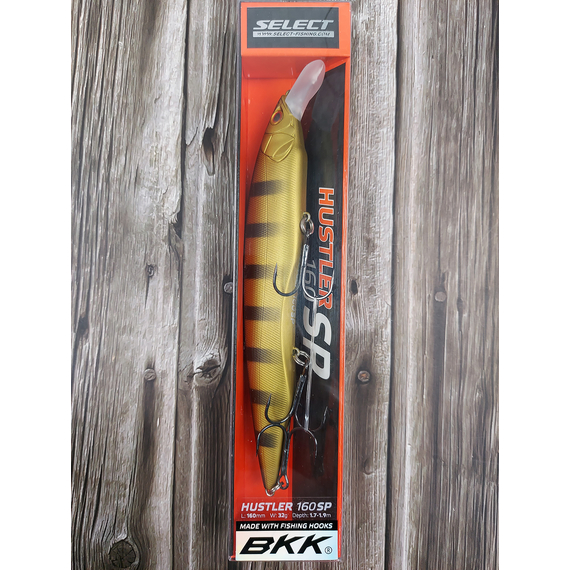 Воблер Select Hustler 160SP 160mm 32.0g #23 (1.7-1.9m), Розмір/Вага: 160mm/32g, Колір воблера: col.23, фото , изображение 2