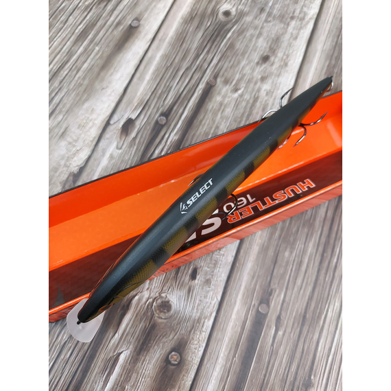 Воблер Select Hustler 160SP 160mm 32.0g #23 (1.7-1.9m), Розмір/Вага: 160mm/32g, Колір воблера: col.23, фото , изображение 6
