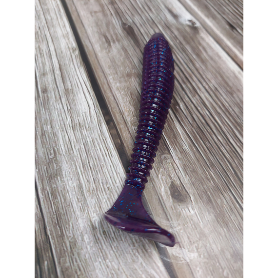 Силікон Select FatFish 4.8" #800 (4 шт / уп), Длина силикона: 4.8" (12.19 см), Расцветка силикона: 800, фото , изображение 8