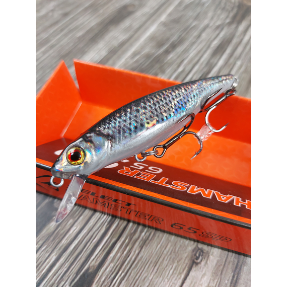 Воблер Select Hamster 65SP 65mm 6.2g S46 (0.6-0.8m), Размер/Вес: 65mm/6g, Цвет воблера: S46, фото , изображение 5