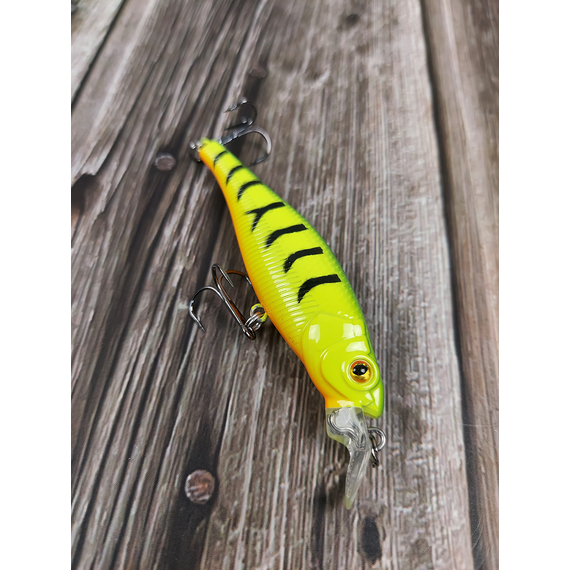 Воблер X-Fish Dude 70SP 70mm 6.5g #098 (0.6-1.5m), Размер/Вес: 70mm/6.5g, Цвет воблера: 098, фото , изображение 6