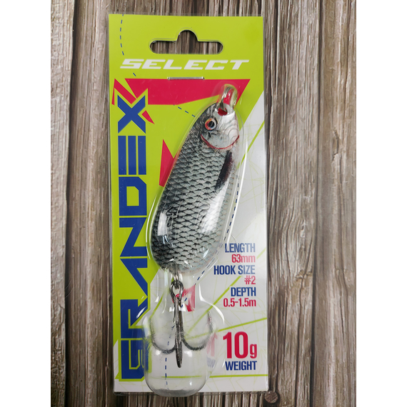 Блешня Select Grandex 10.0g 63mm S46, Вес: 10г, Цвет блесны: S46, фото , изображение 5