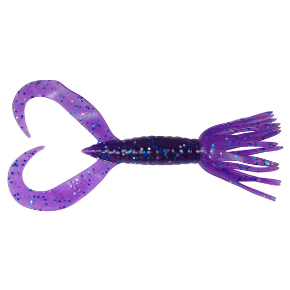 Силікон Keitech Little Spider 2" (8 шт/упак), колір:ea#04 violet, Довжина силікону: 2" (5.1 см), Колір силікону: EA#04 Violet, фото 