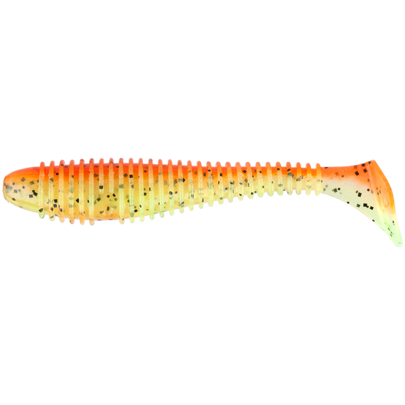Силікон Keitech Swing Impact FAT 2.8" (8 шт/упак), колір:pal#08 spicy mustard, Довжина силікону: 2.8" (7.1 см), Колір силікону: PAL#08 Spicy Mustad, фото , изображение 2