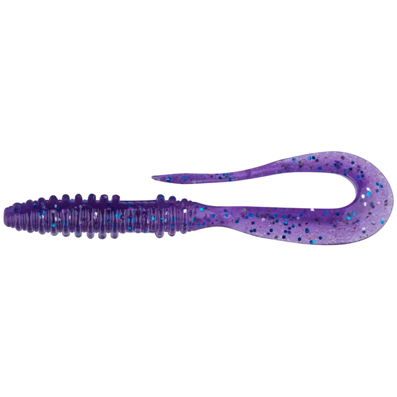 Силікон Keitech Mad Wag Mini 2.5" (12 шт/упак), колір:ea#04 violet, Довжина силікону: 2.5" (6.3 см), Колір силікону: EA#04 Violet, фото , изображение 2