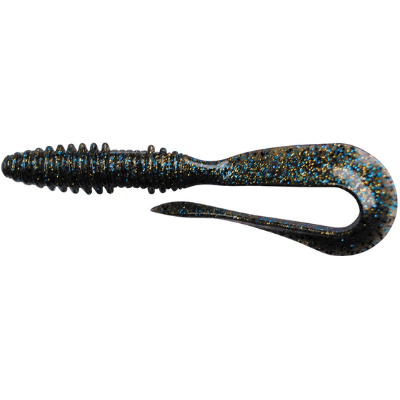 Силікон Keitech Mad Wag Mini 3.5" (10 шт/упак), колір:205 bluegill, Довжина силікону: 3.5" (8.9 см), Колір силікону: 205 Bluegill, фото , изображение 2