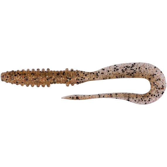 Силікон Keitech Mad Wag Mini 3.5" (10 шт/упак), колір:321 gold shad, Довжина силікону: 3.5" (8.9 см), Колір силікону: 321 Gold Shad, фото , изображение 2