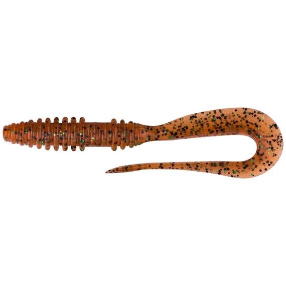 Силікон Keitech Mad Wag Mini 3.5" (10 шт/упак), колір:ea#01 orange pepper, Довжина силікону: 3.5" (8.9 см), Колір силікону: EA#01 Orange Pepper, фото , изображение 2