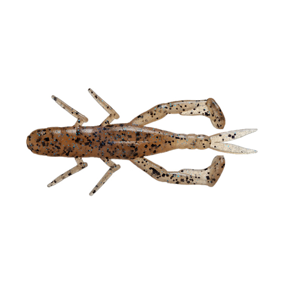 Силікон Jackall Dragon Bug 3" Green Pumpkin/Natural 7шт, Довжина силікону: 3,0" (7,62 см), Колір силікону: Green Pumpkin/Natural, фото 