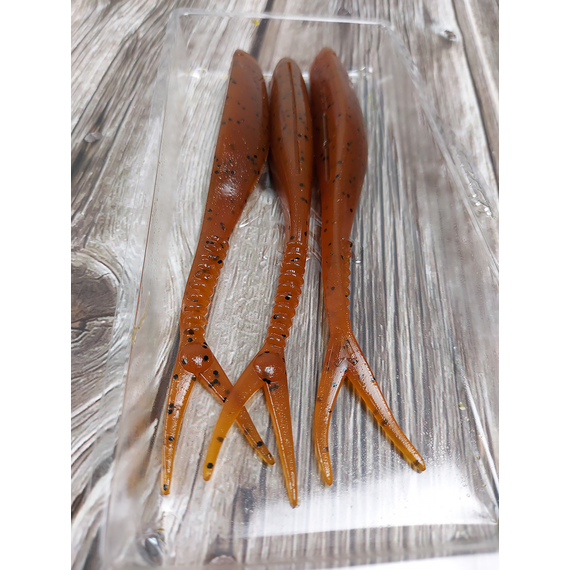 Силікон Select Victim V-Tail 6" #128 (3 шт / уп), Довжина силікону: 6.0" (15.24 см), Колір силікону: 128, фото , изображение 7