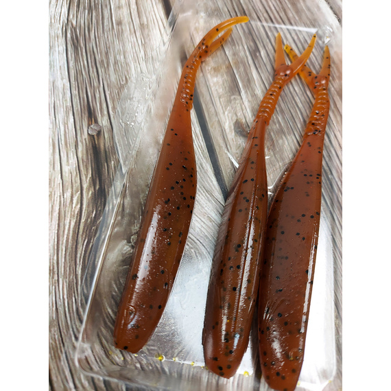 Силікон Select Victim V-Tail 6" #128 (3 шт / уп), Довжина силікону: 6.0" (15.24 см), Колір силікону: 128, фото , изображение 8