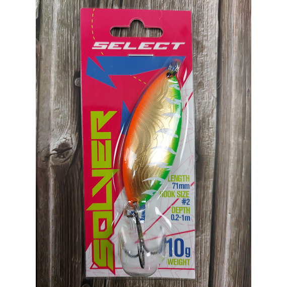 Блешня Select Solver 10.0g 71mm #16, Вага блешні: 10г, Колір блешні: 16, фото , изображение 3