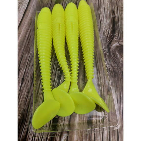 Силікон Select Fatfish 5.8" col.045 (4 шт/упак), Довжина силікону: 5.8" (14.73 см), Колір силікону: 045, фото , изображение 8