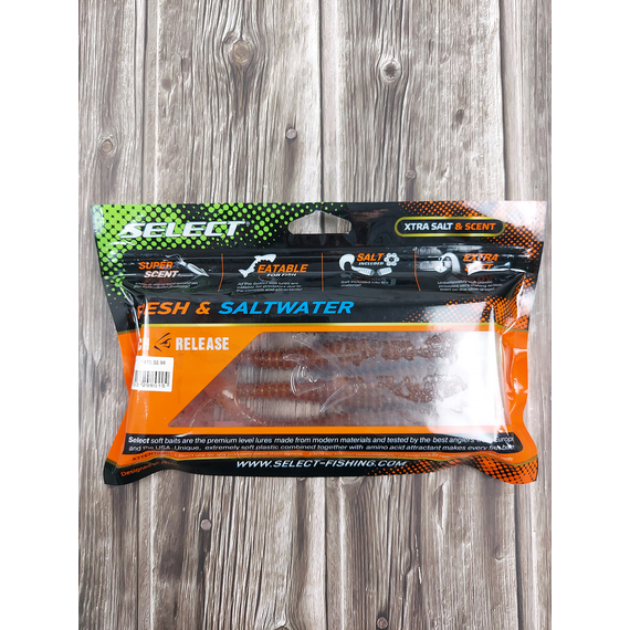 Силикон Select Fatfish 5.8" col.128 (4 шт/пак), Длина силикона: 5.8" (14.73 см), Расцветка силикона: 128, фото , изображение 3