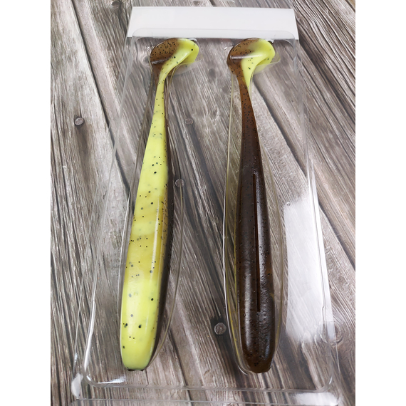 Силикон Select Easy Fat 7" #242 (2 шт/уп), Длина силикона: 7" (17.5 см), Расцветка силикона: 242, фото , изображение 7