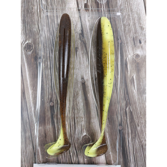 Силикон Select Easy Fat 7" #242 (2 шт/уп), Длина силикона: 7" (17.5 см), Расцветка силикона: 242, фото , изображение 8