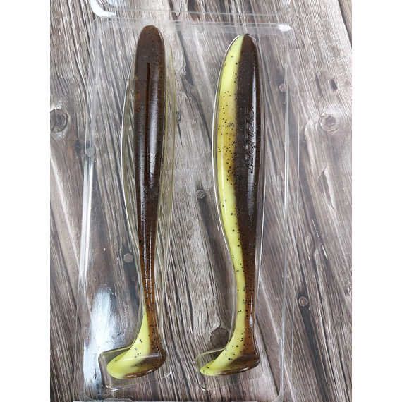 Силикон Select Easy Fat 7" #242 (2 шт/уп), Длина силикона: 7" (17.5 см), Расцветка силикона: 242, фото , изображение 9