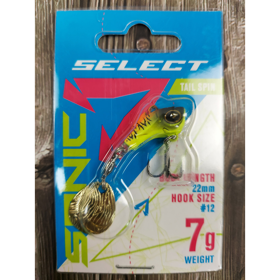 Тейл-спінер Select Sonic 7.0g #05, Вес: 7г, Цвет блесны: 5, фото , изображение 3