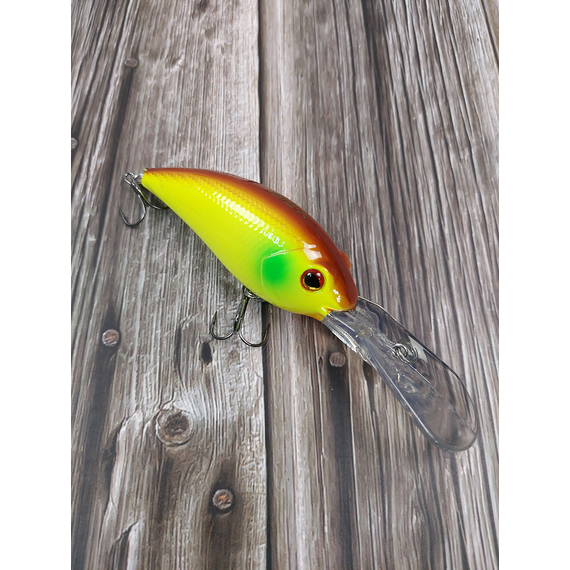 Воблер X-Fish Deeper 75F 75mm 23g #004 (5.0-6.0m), Розмір/Вага: 75mm/23g, Колір воблера: 004, фото , изображение 6