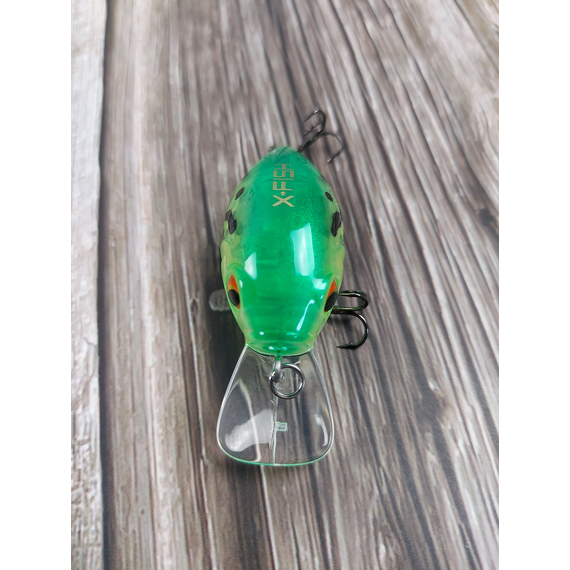 Воблер X-Fish Cranky 45F 45mm 7g #218 (0.6-1.5m), Размер/Вес: 45mm/7g, Цвет воблера: 218, фото , изображение 6