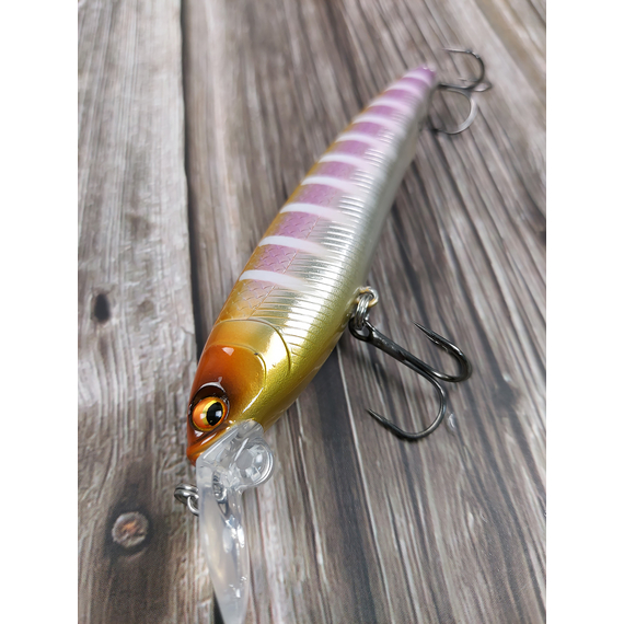 Воблер X-Fish Slim 100F 100mm 16.5g #118 (0.8-1.2m), Размер/Вес: 100mm/16.5g, Цвет воблера: 118, фото , изображение 7