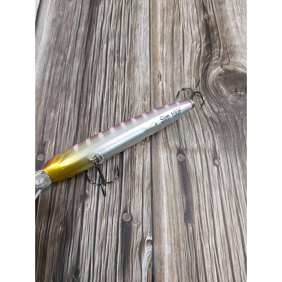 Воблер X-Fish Slim 100F 100mm 16.5g #118 (0.8-1.2m), Размер/Вес: 100mm/16.5g, Цвет воблера: 118, фото , изображение 9