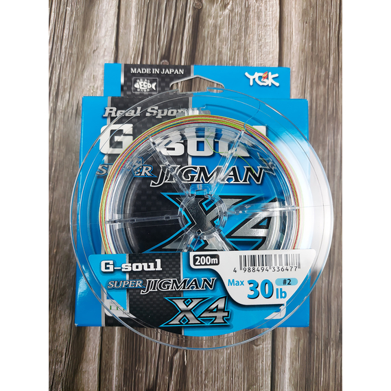 Шнур YGK Super Jig Man X4 200m #2.0/30lb 0.242mm/15kg, Диаметр: #2.0/0.242mm, Размотка: 200m, фото , изображение 6