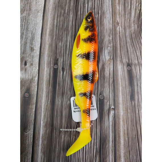 Силікон Savage Gear LB 4D Herring Shad 160mm 28.0g Golden Ambulance (поштучно), Довжина силікону: 160mm, Колір силікону: Golden Ambulance, фото , изображение 5