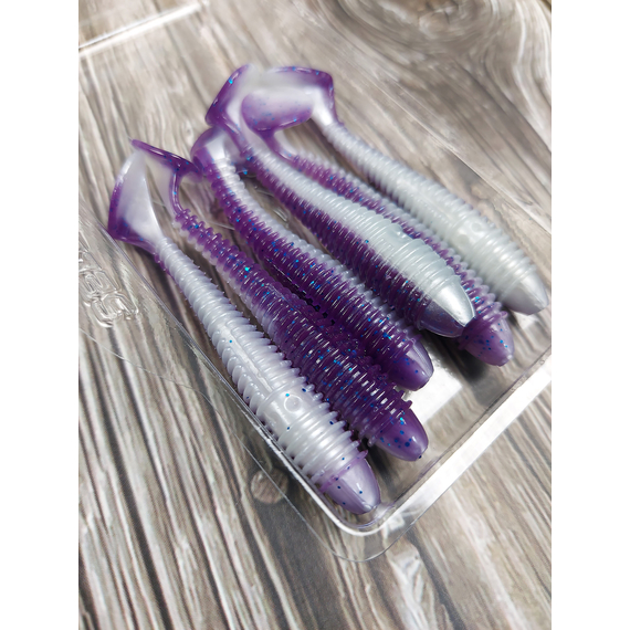 Силикон Select FatFish 2.4" #280 (6 шт/уп), Длина силикона: 2.4" (6.1 см), Расцветка силикона: 280, фото , изображение 8