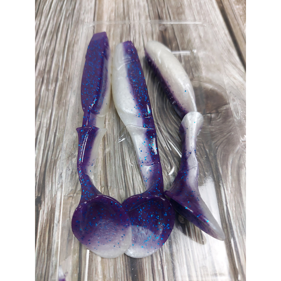 Силикон Select Boozer 4" #280 (3 шт/уп), Длина силикона: 4.0" (10.16 см), Расцветка силикона: 280, фото , изображение 6