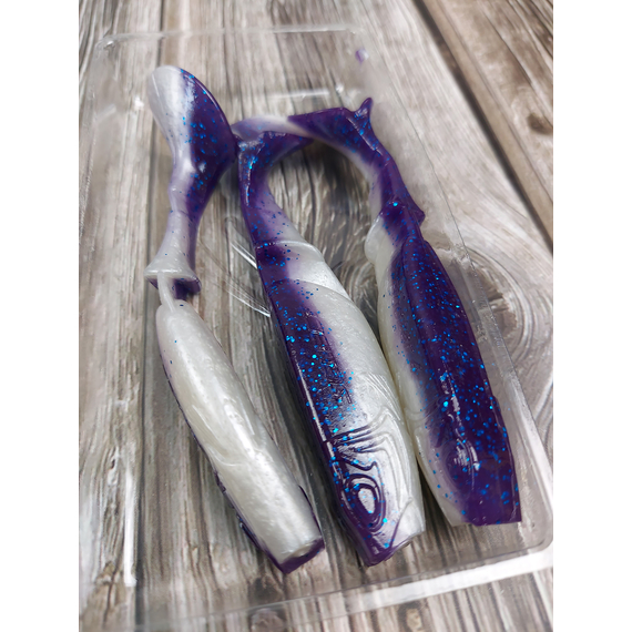 Силикон Select Boozer 4" #280 (3 шт/уп), Длина силикона: 4.0" (10.16 см), Расцветка силикона: 280, фото , изображение 7