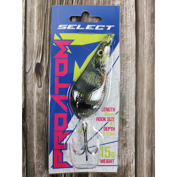 Блешня Select ProAtom 15.0g 65mm S49, Вес: 15г, Цвет блесны: S49, фото , изображение 3