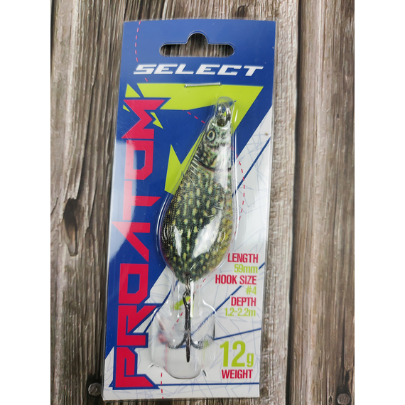 Блешня Select ProAtom 12.0g 59mm S51, Вага блешні: 12г, Колір блешні: S51, фото , изображение 3