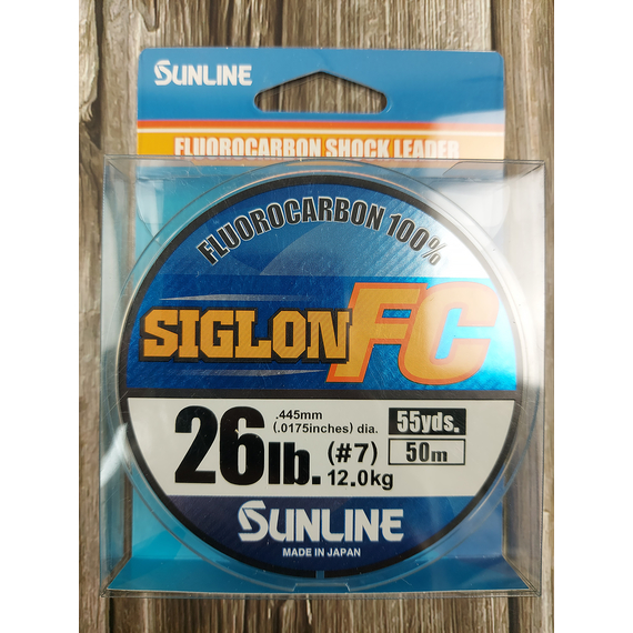 Флюорокарбон Sunline Siglon FC 50m 0.445mm 12.0kg повідцевий, Діаметр: 0.445, фото , изображение 3