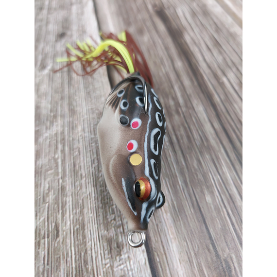 Воблер Savage Gear 3D Walk Frog 55mm 14.0g Brown Frog, Размер/Вес: 55мм/14г, Цвет воблера: Brown Frog, фото , изображение 10