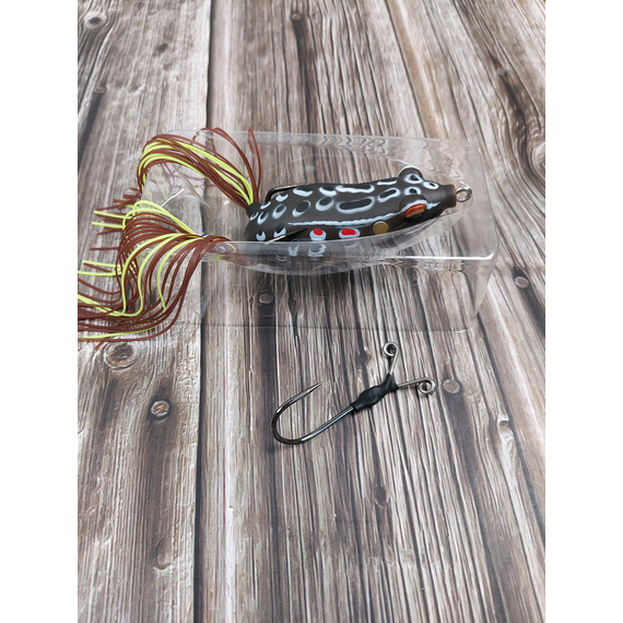 Воблер Savage Gear Walk Frog F 70мм / 20 гр — воблер-жаба (коричневий), Розмір/Вага: 70мм/20г, Колір воблера: Brown Frog, фото , изображение 5