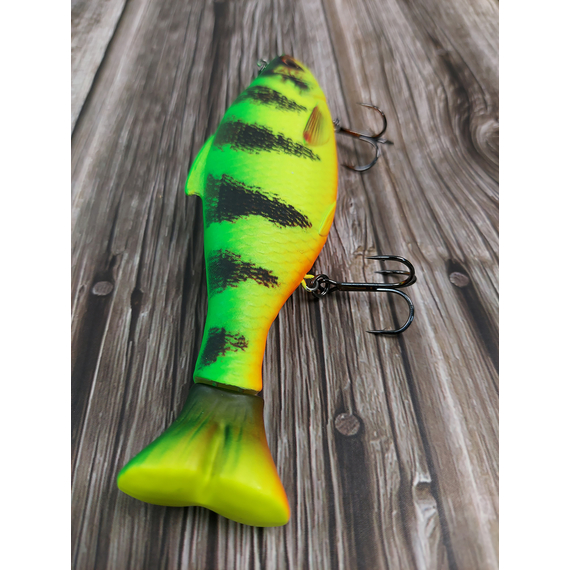 Воблер Savage Gear 3D Hard Pulsetail Roach SS 135mm 40.0g Firetiger, Размер/Вес: 135мм/40г, Цвет воблера: Firetiger, фото , изображение 7