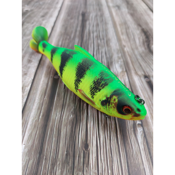 Воблер Savage Gear 3D Hard Pulsetail Roach SS 135mm 40.0g Firetiger, Размер/Вес: 135мм/40г, Цвет воблера: Firetiger, фото , изображение 9