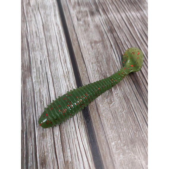 Силикон Select Fatfish 3" col.108 (6 шт/упак), Длина силикона: 3" (7.62 см), Расцветка силикона: 108, фото , изображение 8